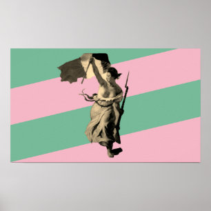 Liberty Leading the People - Eugène Delacroix Poster