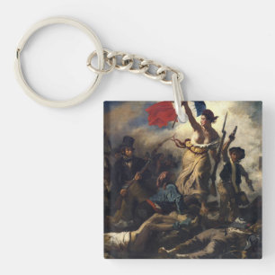 Liberty Leading the People Key Ring