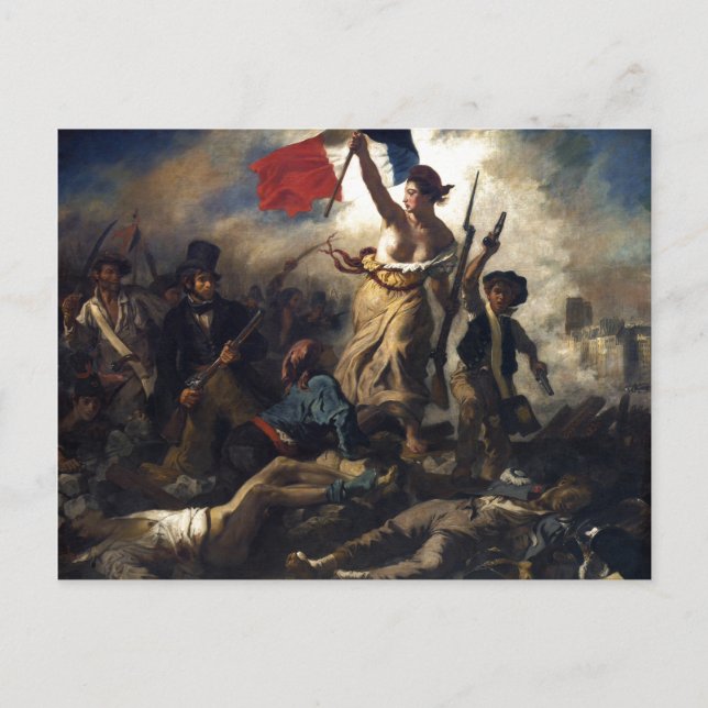 Liberty Leading the People Postcard (Front)