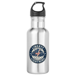 Liberty Lightning Patriotic Patriotic Storm Lightn 532 Ml Water Bottle