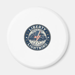 Liberty Lightning Patriotic Patriotic Storm Lightn Magnet