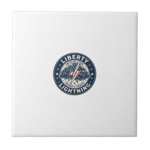 Liberty Lightning Patriotic Patriotic Storm Lightn Tile