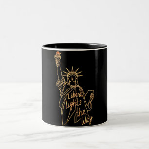 Liberty Lights  Two-Tone Coffee Mug
