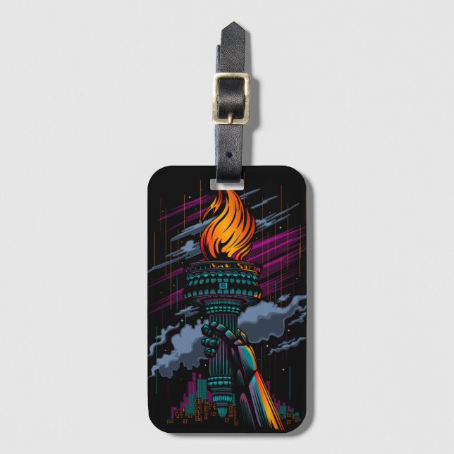 Liberty Luggage Tag (Front Vertical)