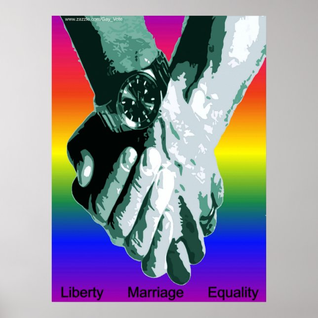 Liberty Marriage Equality Poster (Front)