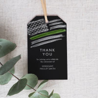 LIBERTY Military Retirement Party Thin Green Line