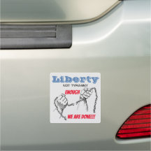 Liberty not Tyranny Car Magnet