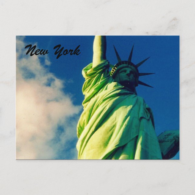 liberty ny postcard (Front)