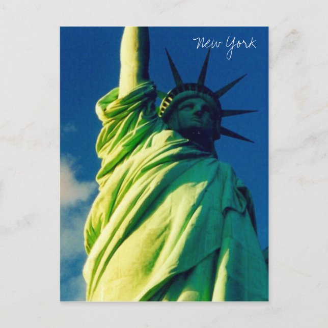 liberty ny postcard (Front)