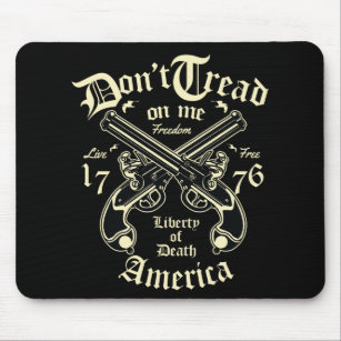 Liberty Of Death USA live free Mouse Mat