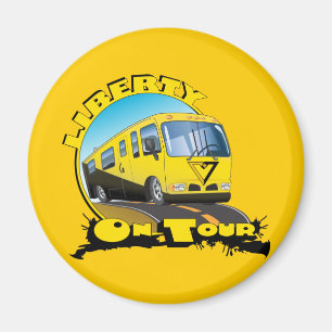Liberty On Tour Magnet