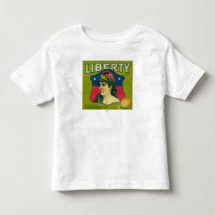 Liberty Orange LabelEscondido,CA Toddler T-Shirt