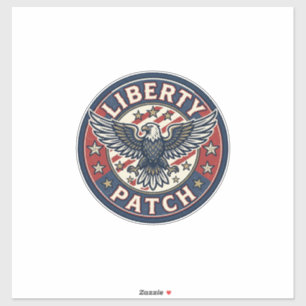 Liberty Patch Patriotic Patriotic Patch Embroidery