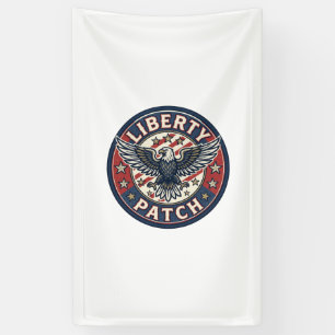 Liberty Patch Patriotic Patriotic Patch Embroidery Banner