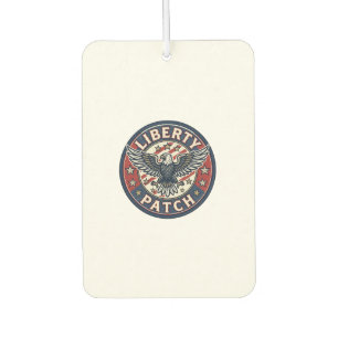 Liberty Patch Patriotic Patriotic Patch Embroidery Car Air Freshener