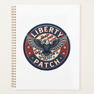 Liberty Patch Patriotic Patriotic Patch Embroidery Planner