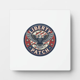 Liberty Patch Patriotic Patriotic Patch Embroidery Plaque