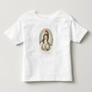 Liberty, Patron of the French, engraved by Ruotte Toddler T-Shirt