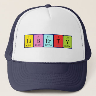 Liberty periodic table name hat