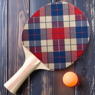 Liberty Plaid Ping Pong Paddle