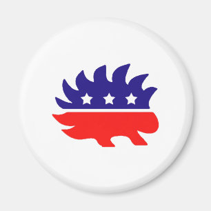 Liberty porcupine magnet