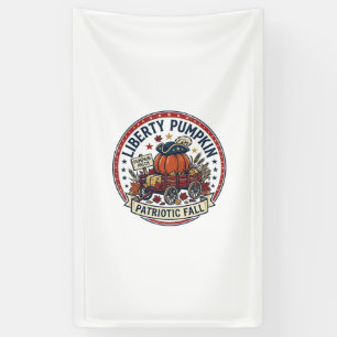 Liberty Pumpkin Patriotic Patriotic Pumpkin Fall A Banner