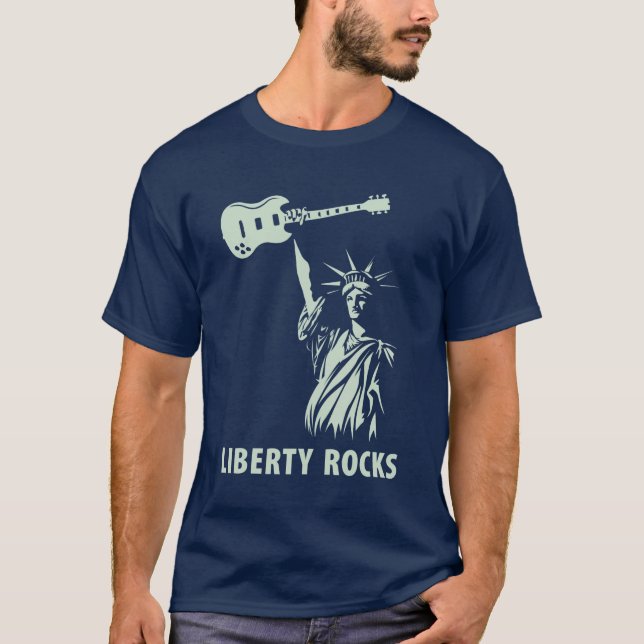 Liberty Rocks T-shirt (Front)