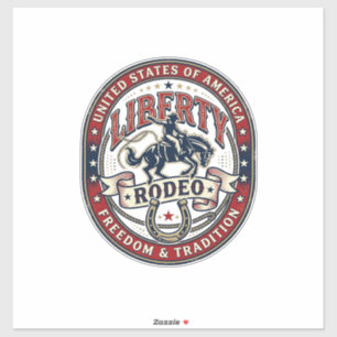 Liberty Rodeo Patriotic Patriotic Rodeo Western US