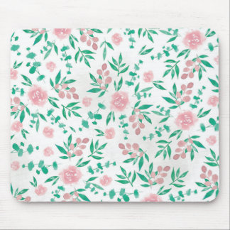 Liberty Roses pastels Mouse Mat