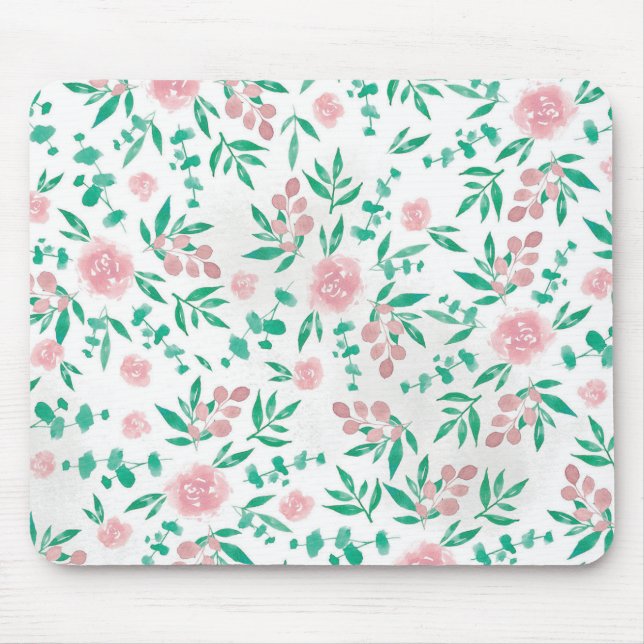 Liberty Roses pastels Mouse Mat (Front)