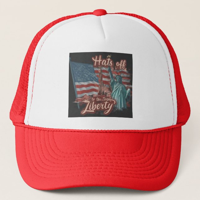 “Liberty’s Finest: Hats Off to the Land of Liberty (Front)