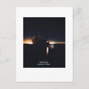 Liberty Ship SSJeremiah O'Brien - Customised Postcard