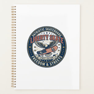 Liberty Skate Patriotic Patriotic Skateboard Vinta Planner