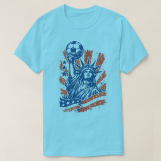 Liberty Soccer Flag Tribute T-Shirt