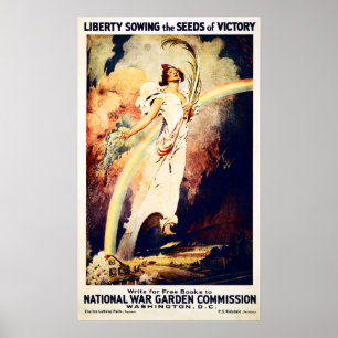 Liberty Sowing the Seeds of Victory! Washington DC Poster
