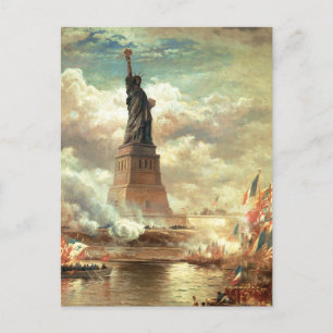 Liberty Standing Tall Postcard