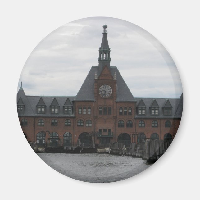 Liberty State Park Station Magnet (Front)