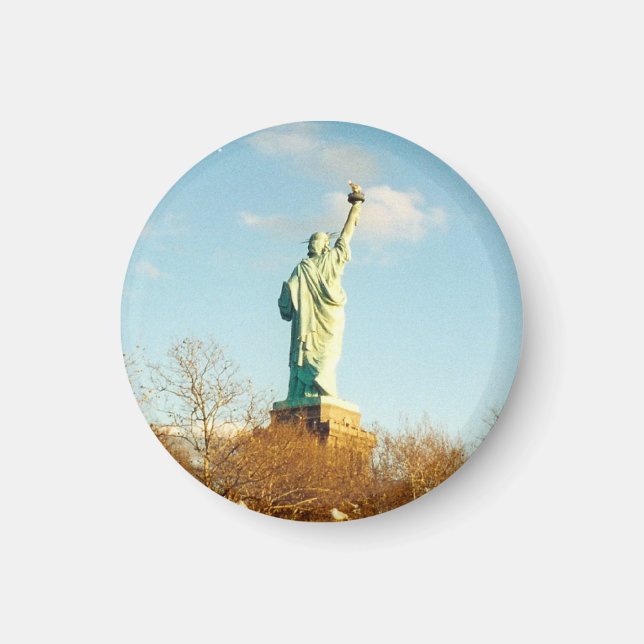 liberty statue lady magnet (Front)