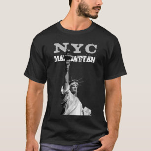 Liberty Statue New York City Nyc Manhattan Men's T-Shirt