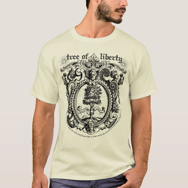 Liberty Tree Graphic Tee Shirt (Front)