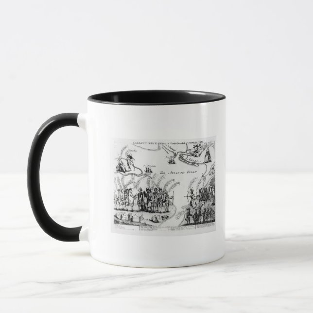 Liberty Triumphant, or the Downfall Mug (Left)
