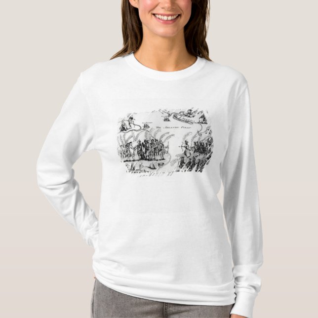 Liberty Triumphant, or the Downfall T-Shirt (Front)