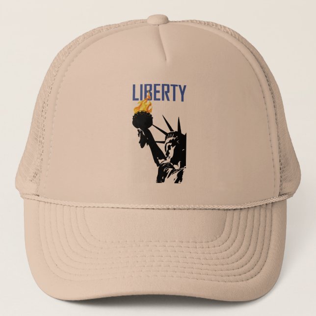 LIBERTY TRUCKER HAT (Front)