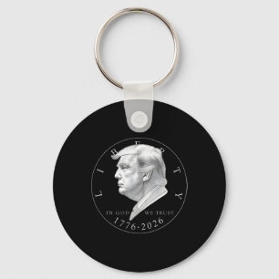 Liberty Trump In God We Trust 1776 2026 Liberty Co Key Ring