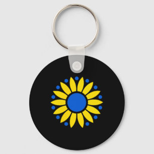 Liberty Ukraine Foundation Print With The Flower O Key Ring