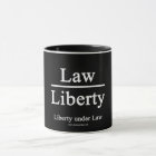 Liberty under Law mug
