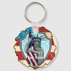 Liberty USA  Key Ring