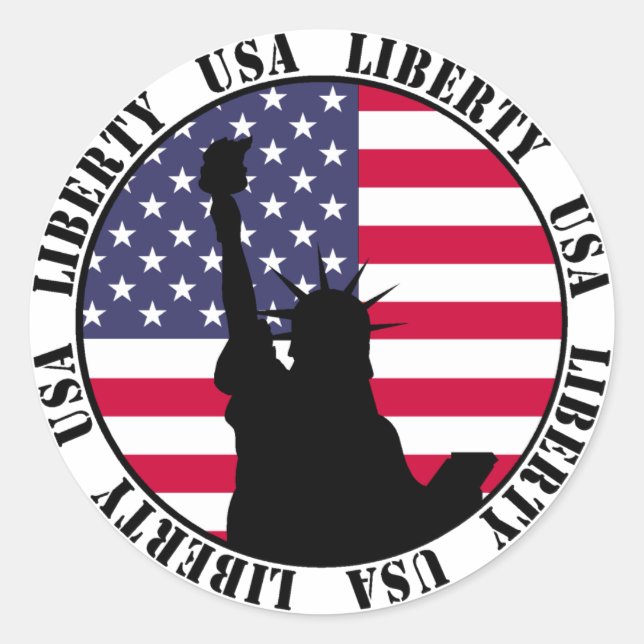 Liberty USA Stickers (Front)