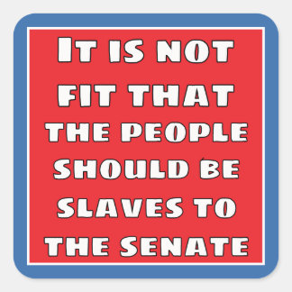 Liberty - Version 04B Square Sticker