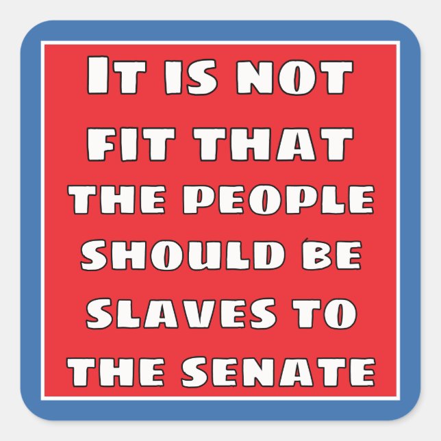 Liberty - Version 04B Square Sticker (Front)